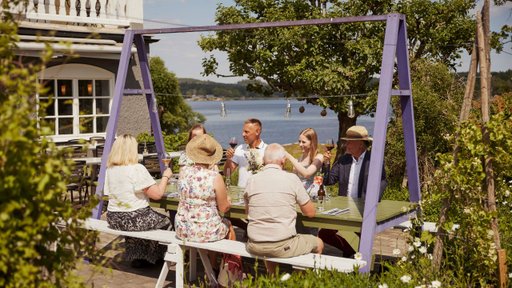 Sommaridyll på Rimforsa Strand