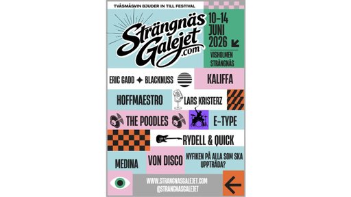 Stadsgalejet i Strängnäs 10-14 juni!