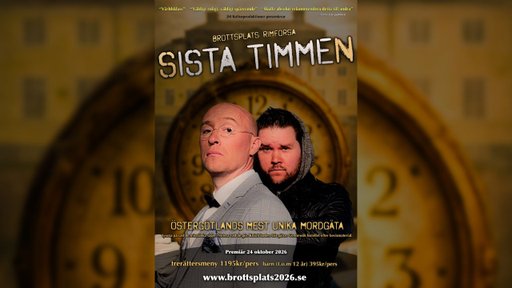 Brottsplats Rimforsa – SISTA TIMMEN
