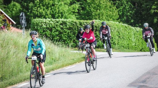 Cykla Vätternrundan 100 km eller Tjejvättern!