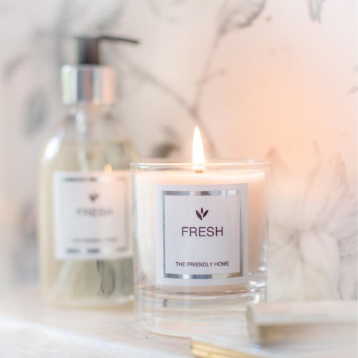 Doftljus Sense Roundbox Fresh Cotton Doftljus Sense Roundbox Fresh Cotton