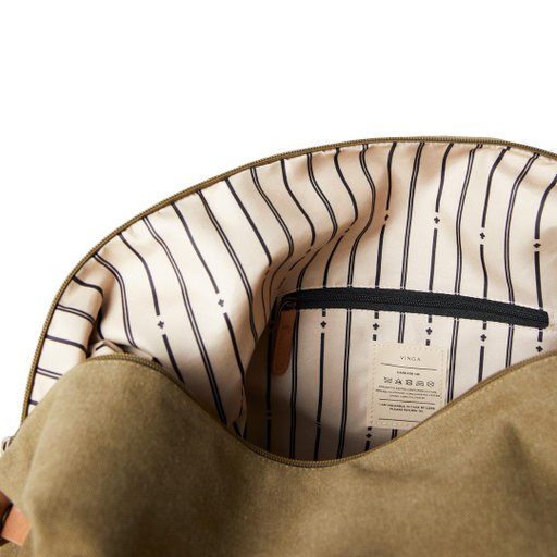Bosler RCS återvunnen canvas dufflebag Bosler RCS återvunnen canvas dufflebag