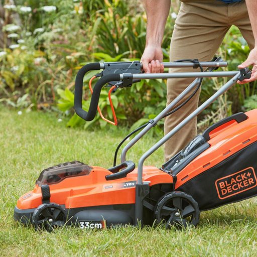 Gräsklippare 2x18V 2.5Ah 33cm Batteri ingår Gräsklippare 2x18V 2.5Ah 33cm Batteri ingår