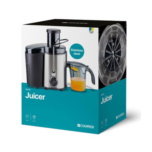 Råsaftcentrifug 0,6L 500W RS110 Svart Råsaftcentrifug 0,6L 500W RS110 Svart