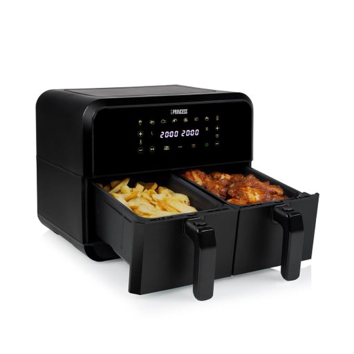 Luftfritös med dubbla korgar 2X4L 2400W Luftfritös med dubbla korgar 2X4L 2400W