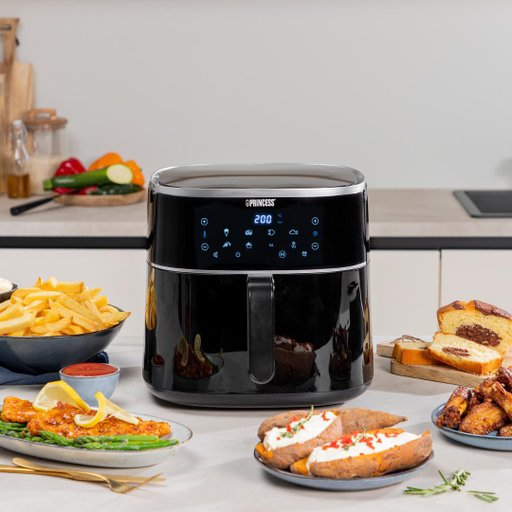 Digital luftfritös 8L 1800W Digital luftfritös 8L 1800W