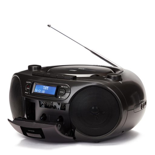 Radio med CD-spelare, Kassettband och Bluetooth Radio med CD-spelare, Kassettband och Bluetooth