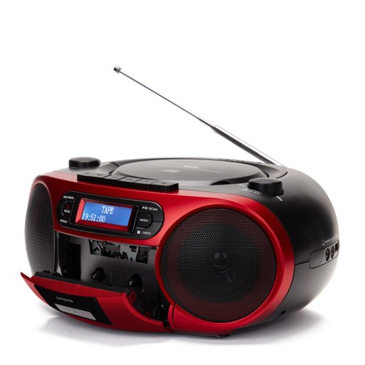 Radio med CD-spelare, Kassettband och Bluetooth Radio med CD-spelare, Kassettband och Bluetooth