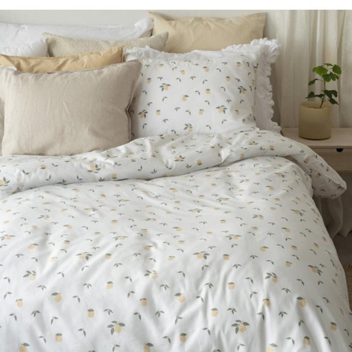 Bäddset Lemons Gul Bäddset Lemons Gul
