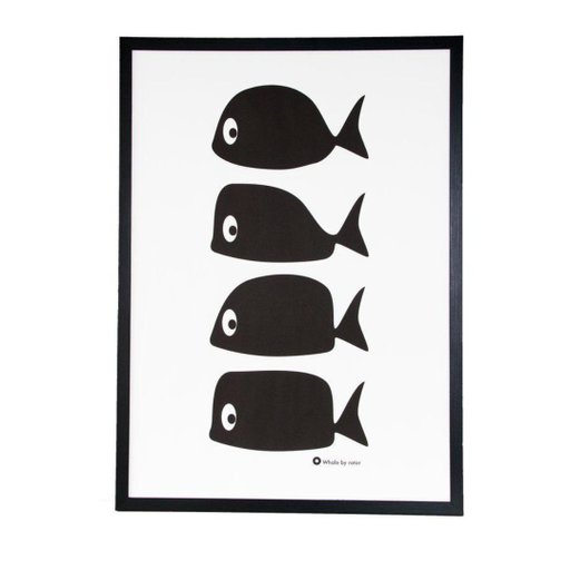 Poster Whale Multi Poster Whale Multi