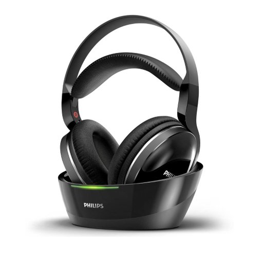 Hörlurar Over-Ear TV Trådlösa 30m räckvidd SHD8850/12 Svarta Hörlurar Over-Ear TV Trådlösa 30m räckvidd SHD8850/12 Svarta