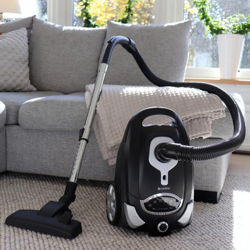 Dammsugare Eco Clean 700w 9,5m DS400 Mattsvart Dammsugare Eco Clean 700w 9,5m DS400 Mattsvart