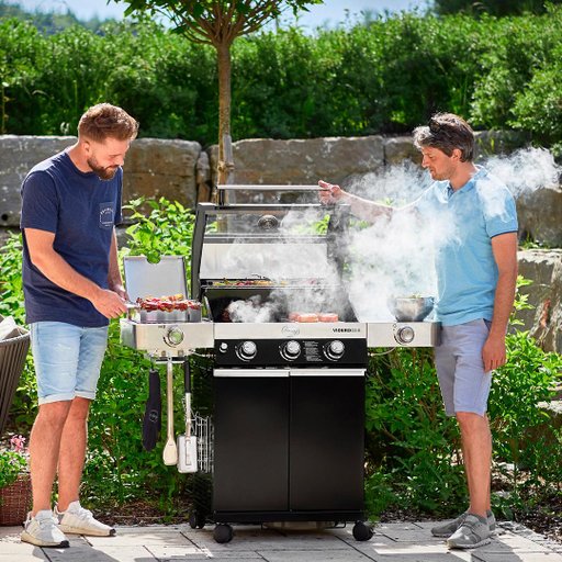 Gasgrill Videro G3-S Vario+, 17000 watt + cover Gasgrill Videro G3-S Vario+, 17000 watt + cover