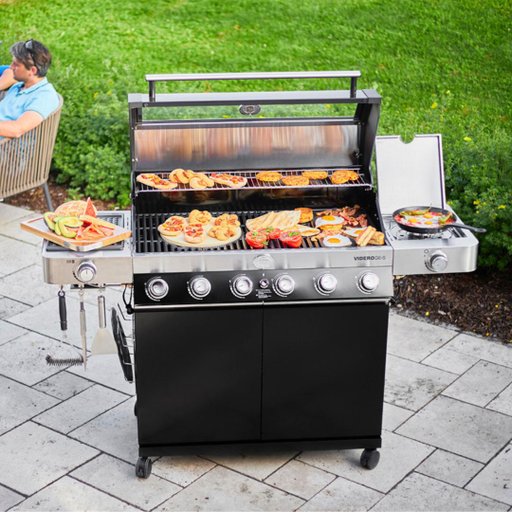 Gasgrill Videro G6-S Vario+, 27500 watt + cover Gasgrill Videro G6-S Vario+, 27500 watt + cover