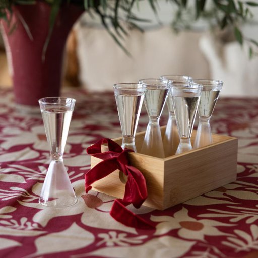 Snapsglas Nature i bambubox, 6-pack Snapsglas Nature i bambubox, 6-pack