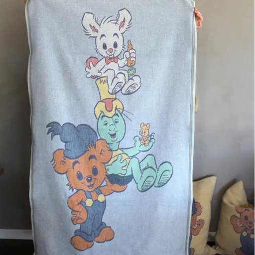 Babyfilt Bamse med vänner 72x105cm Babyfilt Bamse med vänner 72x105cm