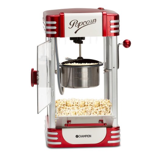 Popcornmaskin Retro XL PCM406 Röd Metallic Popcornmaskin Retro XL PCM406 Röd Metallic