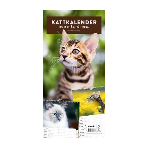 Kattkalender 2026