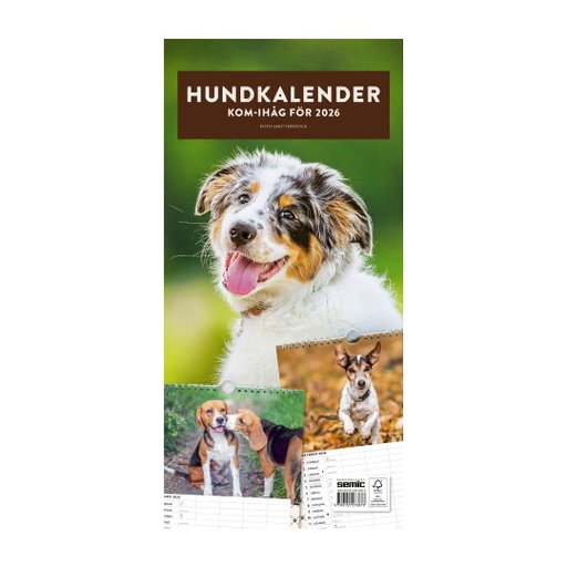 Hundkalender 2026