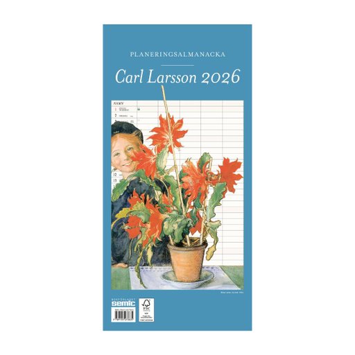 Carl Larsson Planeringsalmanacka 2026