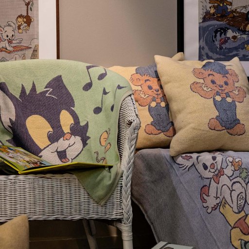 Kuddfodral Bamse 40x40 cm Kuddfodral Bamse 40x40 cm