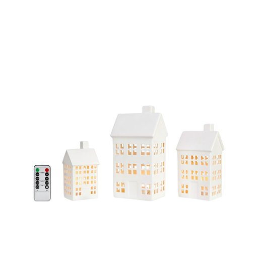 Dekorationshus Eton, 3-set Dekorationshus Eton, 3-set