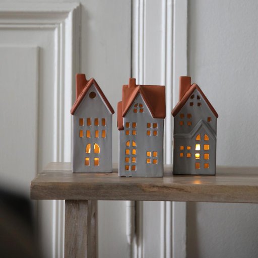 Dekorationshus Molton, 3-set