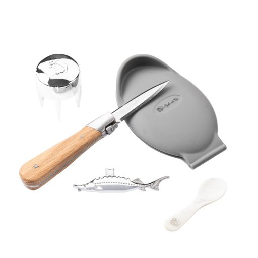 Ostronkniv Lyx med tillbehör,  5-set