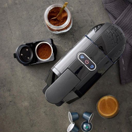 Kaffemaskin 2-i-1 Kaffemaskin 2-i-1