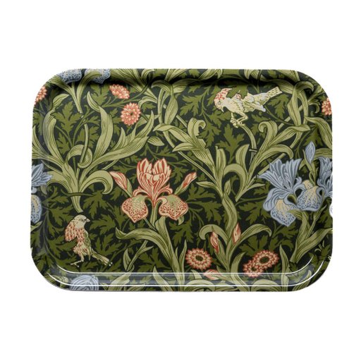 William Morris Iris - Bricka 27x20 cm