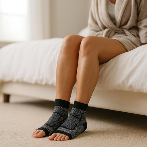 Ankelstrumpor med kompression