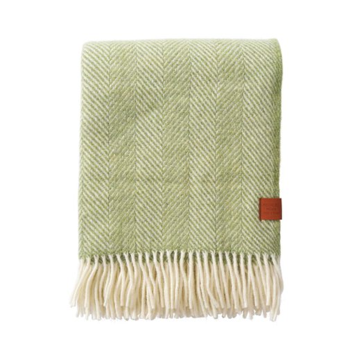 Pläd Herringbone, aloe vera Pläd Herringbone, aloe vera