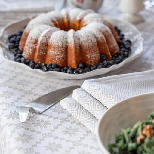 Bordsduk Åttebladrose