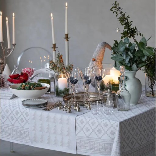 Bordsduk Åttebladrose