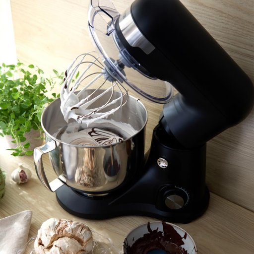 Köksmaskin 5L 1000W KA300, Mattsvart