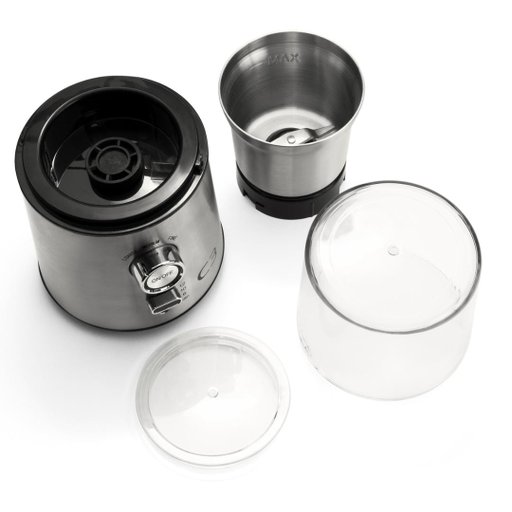 Kaffekvarn Design 85g 200W CG700 Borstad Rostfri stål