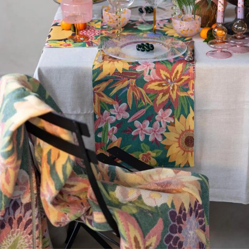 Pläd Frida Kahlo Flores 140x170cm