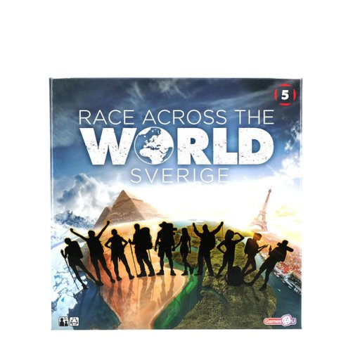 Brädspel Race Across the World Sverige 