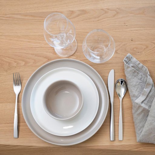 Bestickset stål 24 delar