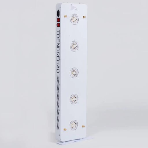 Rödljuspanel 1500 W med fotstöd