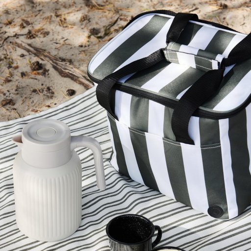 City randig kylväska stor rpet