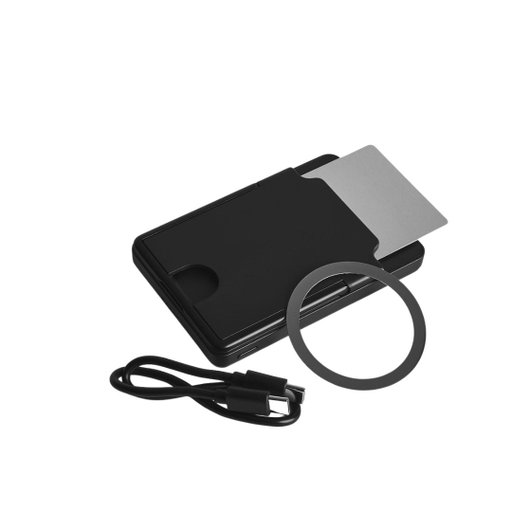 Powerbank med kortfack från Luminé