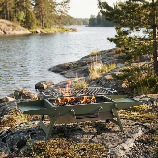 Bärbar grill