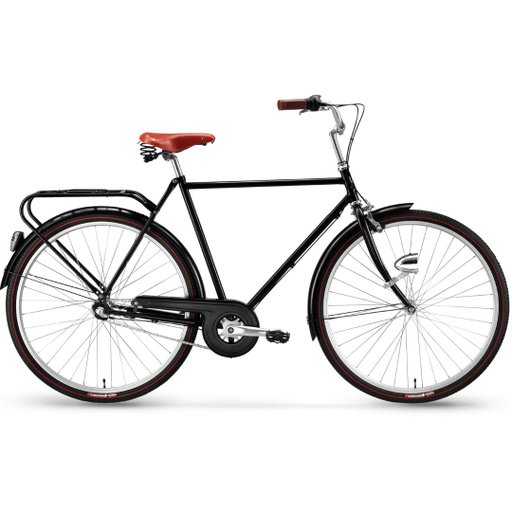Herrcykel Stålhästen Retro 3 vxl, Komfortsadel 