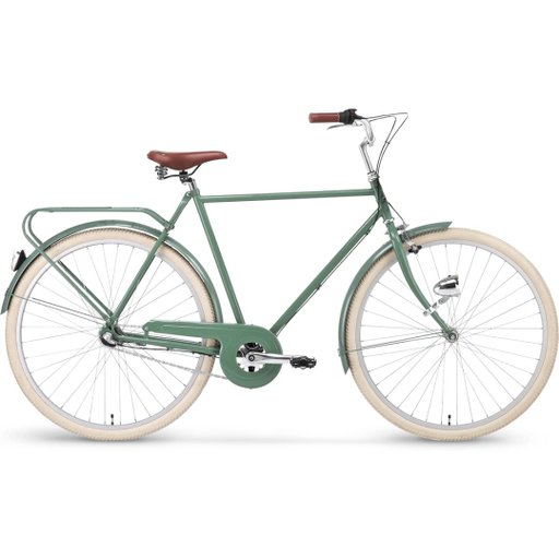 Herrcykel Stålhästen Retro 3 vxl, Komfortsadel 