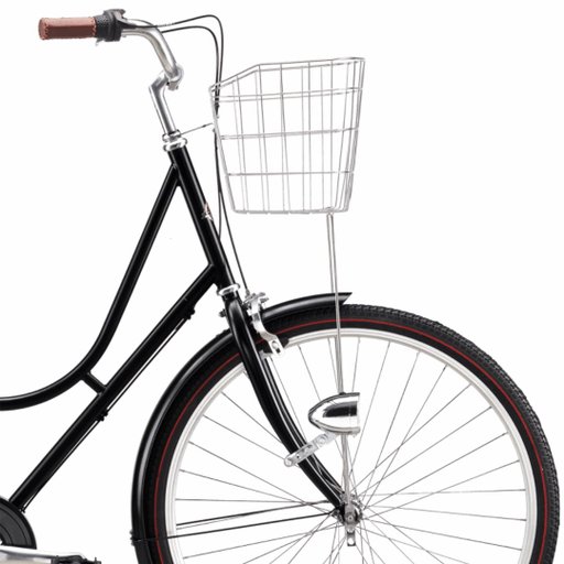 Damcykel Stålhästen Retro 3 vxl, Komfortsadel