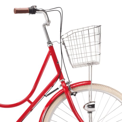 Damcykel Stålhästen Retro 3 vxl, Komfortsadel