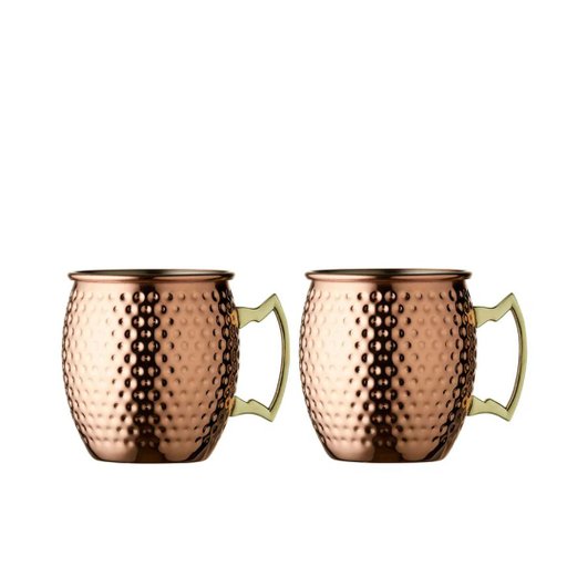 Lyngby Glas Moscow mule mugg 2-pack