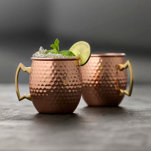 Lyngby Glas Moscow mule mugg 2-pack