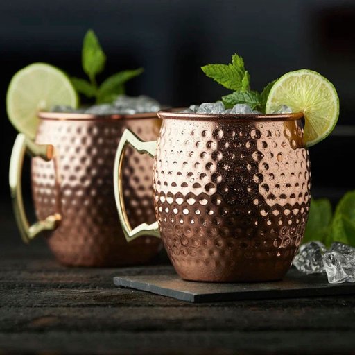 Lyngby Glas Moscow mule mugg 2-pack